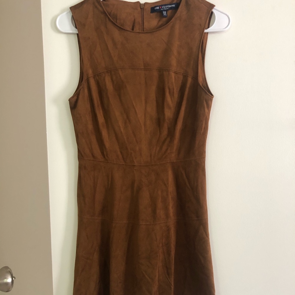 Suede dress